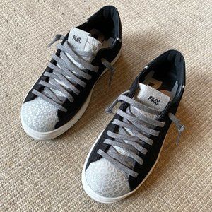 P448 John - W, Zebra/Leopard, Size 36